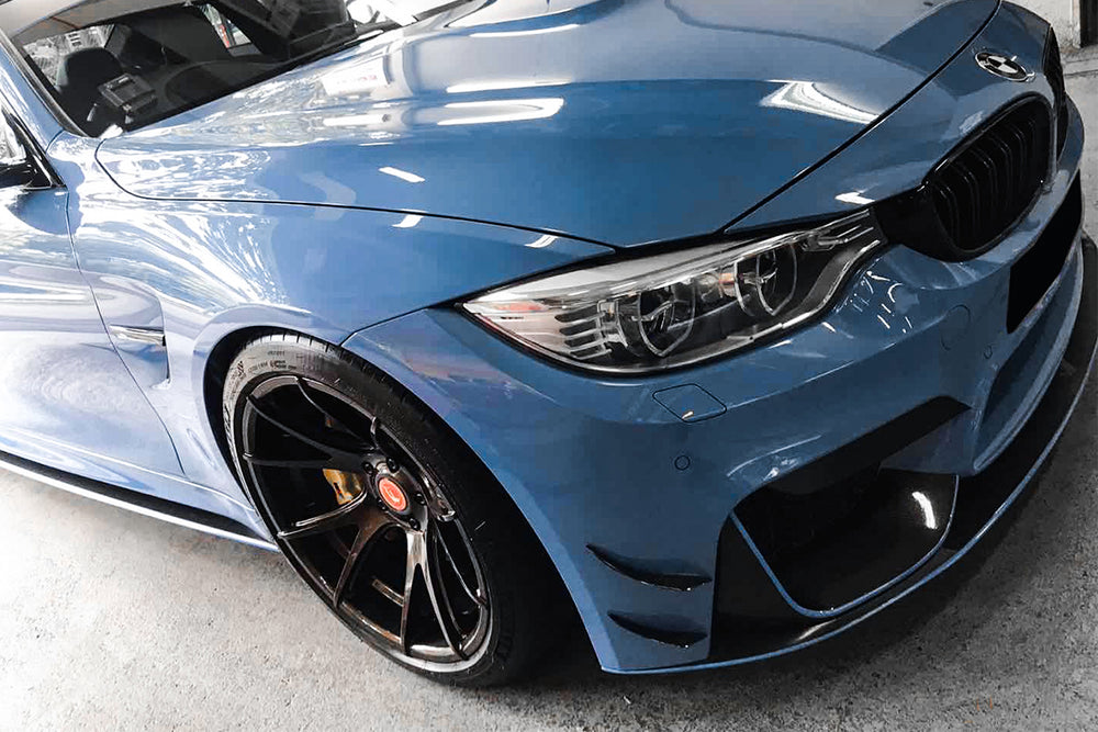 2014-2020 BMW M3 M4 BKSS Style Carbon Fiber Canards