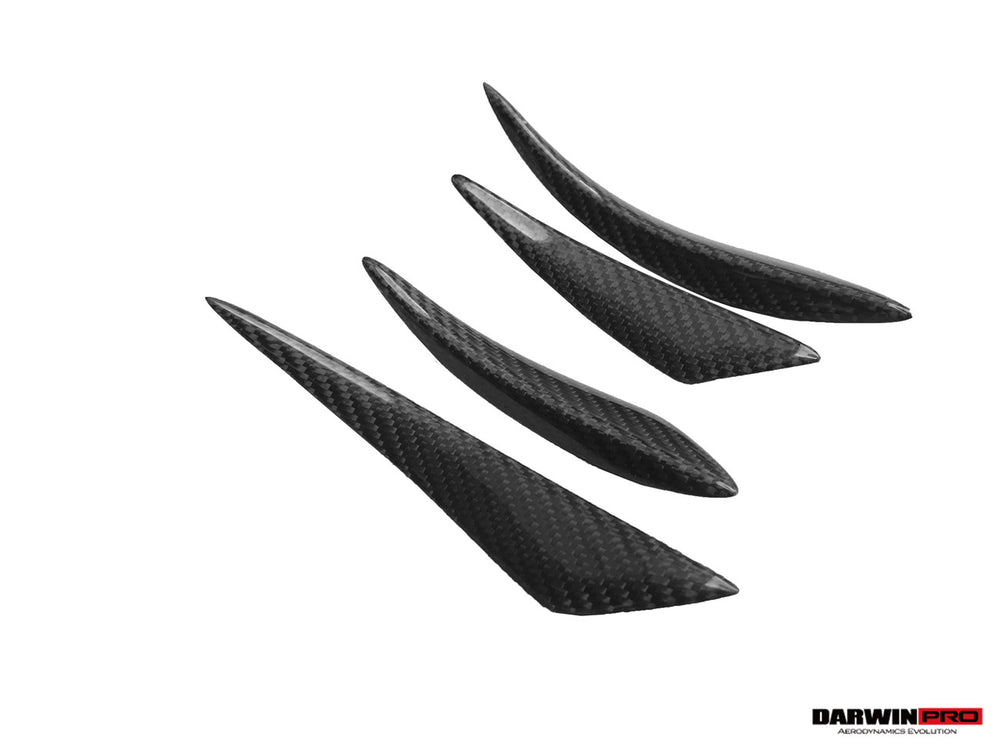 2014-2020 BMW M3 M4 BKSS Style Carbon Fiber Canards