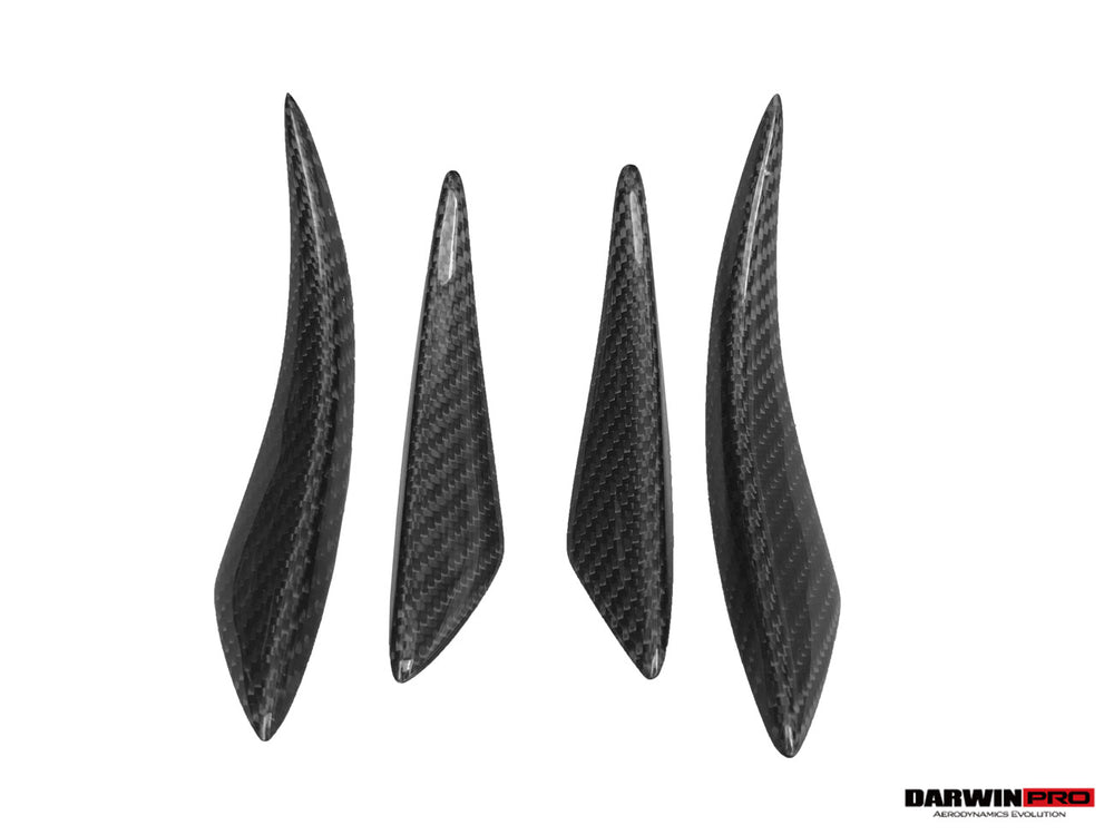 2014-2020 BMW M3 M4 BKSS Style Carbon Fiber Canards