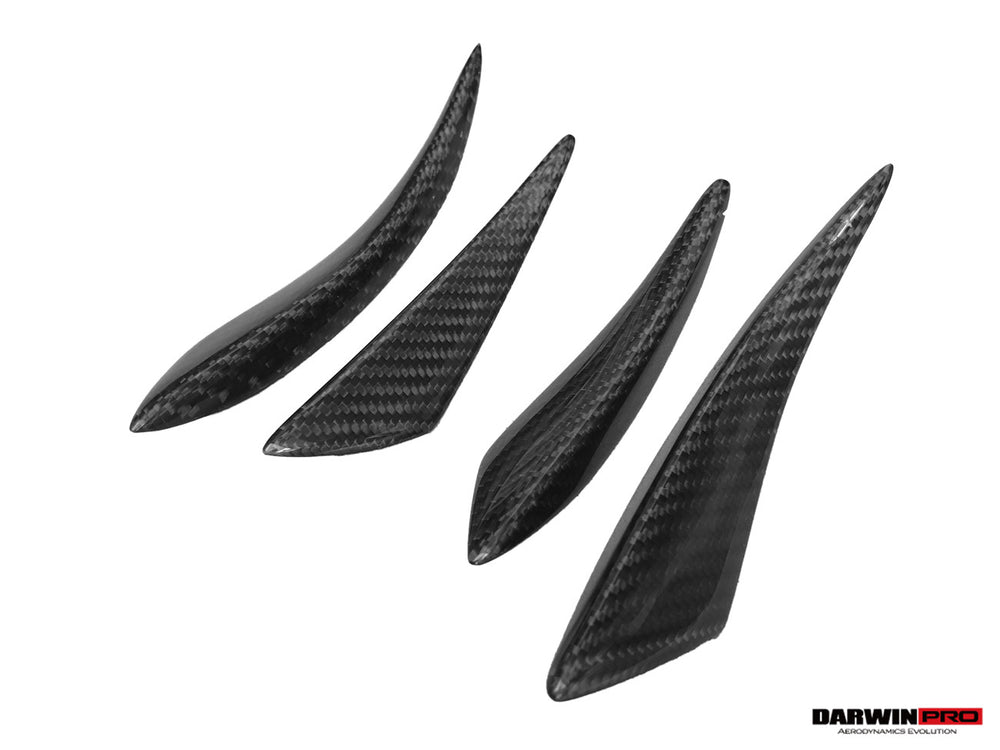2014-2020 BMW M3 M4 BKSS Style Carbon Fiber Canards