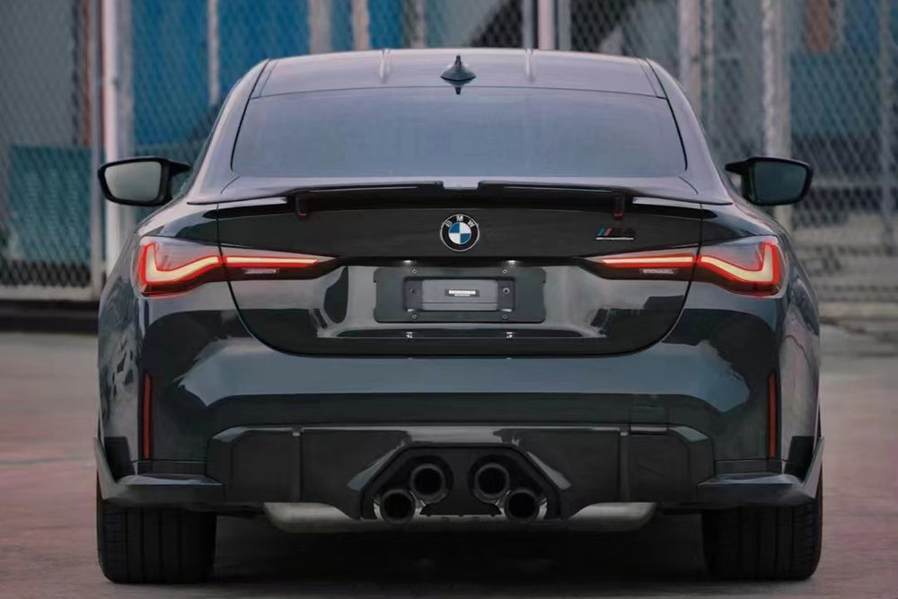 2021-UP BMW M4 G82 4 Series G22 BKSS Style Carbon Fiber Trunk Spoiler