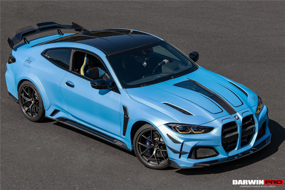 DarwinPRO 2021-UP BMW M4 G82 G83 BKSSII Style Front Bumper and Front Fender and Side Skirts