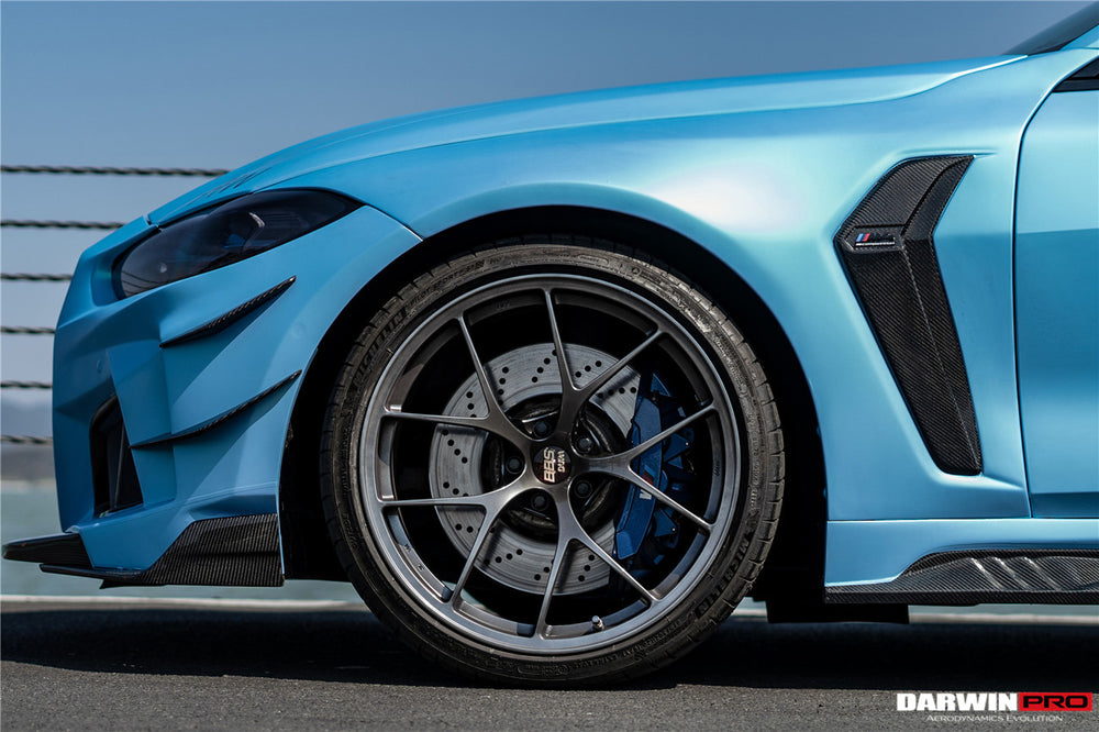 DarwinPRO 2021-UP BMW M4 G82 G83 BKSSII Style Front Bumper and Front Fender and Side Skirts