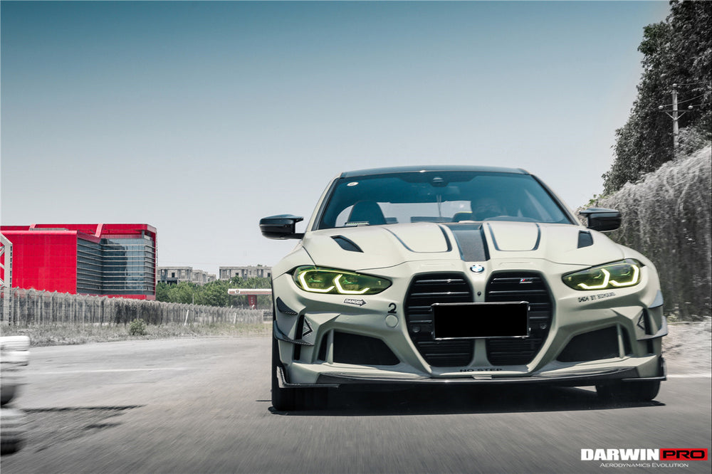 DarwinPRO 2021-UP BMW M4 G82 G83 BKSSII Style Front Bumper and Front Fender and Side Skirts