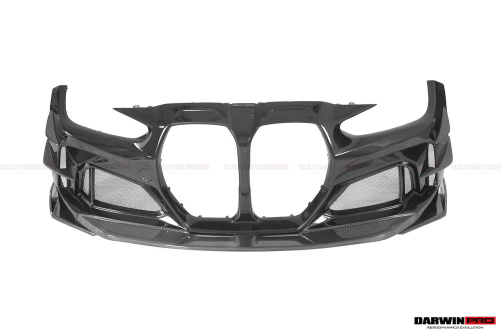 DarwinPRO 2021-UP BMW M4 G82 G83 BKSSII Style Front Bumper and Front Fender and Side Skirts