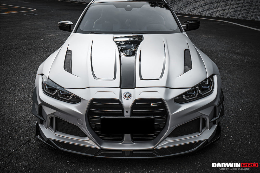 DarwinPRO 2021-UP BMW M4 G82 G83 BKSSII Style Front Bumper and Front Fender and Side Skirts