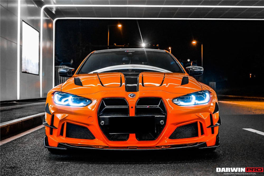 DarwinPRO 2021-UP BMW M4 G82 G83 BKSSII Style Front Bumper and Front Fender and Side Skirts