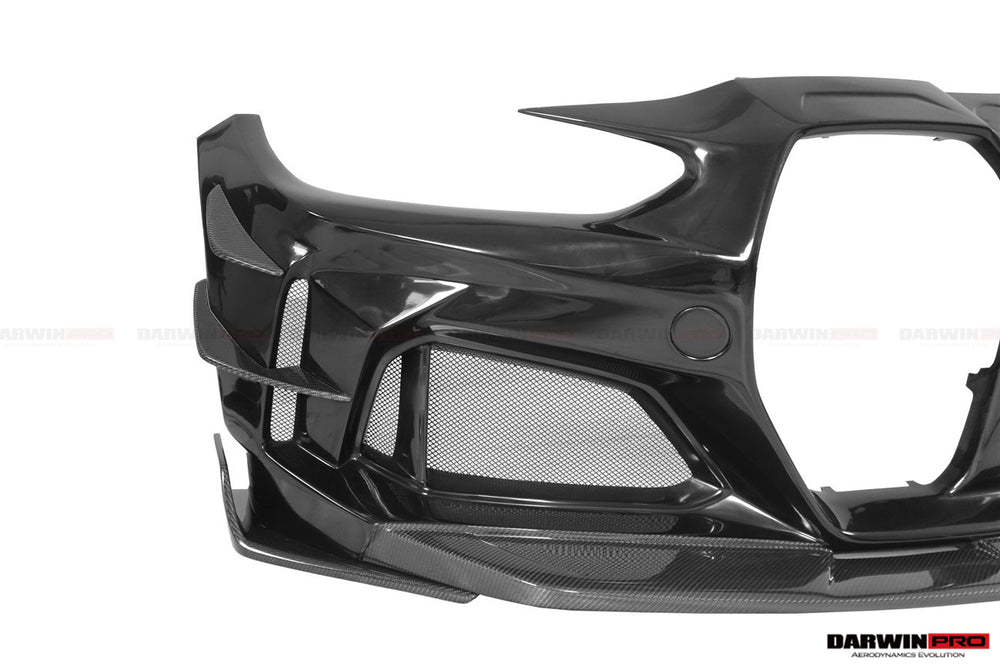 DarwinPRO 2021-UP BMW M4 G82 G83 BKSSII Style Front Bumper and Front Fender and Side Skirts