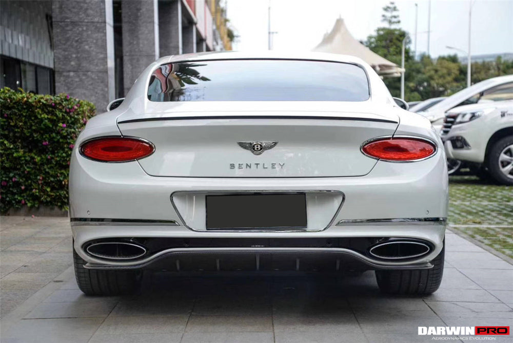 Alerón Trasero Para Bentley Continental GT II (2011-2015) - Material ABS, Estilo Fibra De Carbono, Mejora Aerodinámica