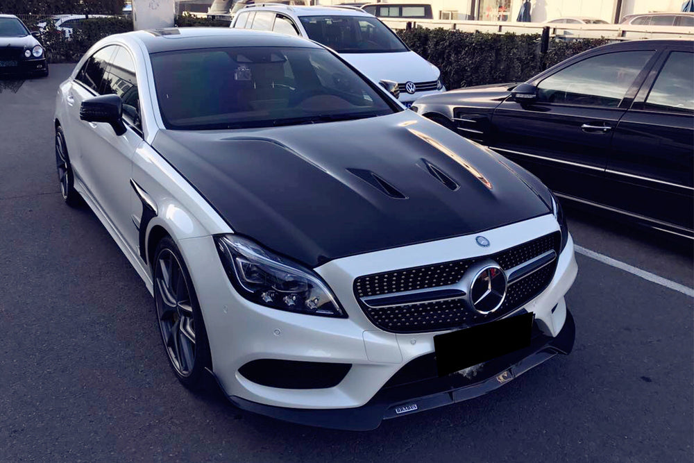 2011-2017 Mercedes Benz CLS Class W218 BKSS Style Hood