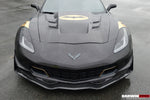  DarwinPRO 2013-2019 Corvette C7 Z51 Z06 Grandsport Carbon Fiber Front Lip (No Winglets) - DarwinPRO Aerodynamics 