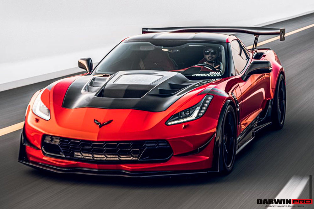 2013-2019 Corvette C7 Z51 Z06 Grandsport Carbon Fiber Front Lip