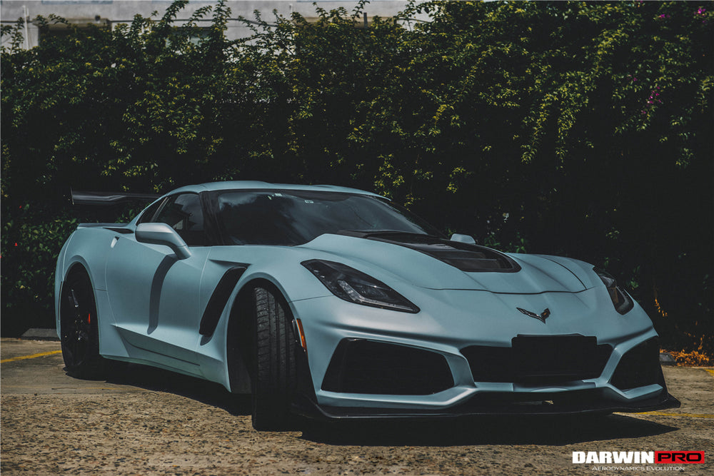 Kit de carrocería delantera estilo ZR1 para Corvette C7 Z51 Convert 2013-2019