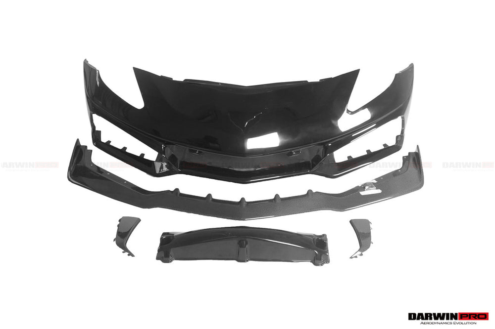 Kit de carrocería delantera estilo ZR1 para Corvette C7 Z51 Convert 2013-2019