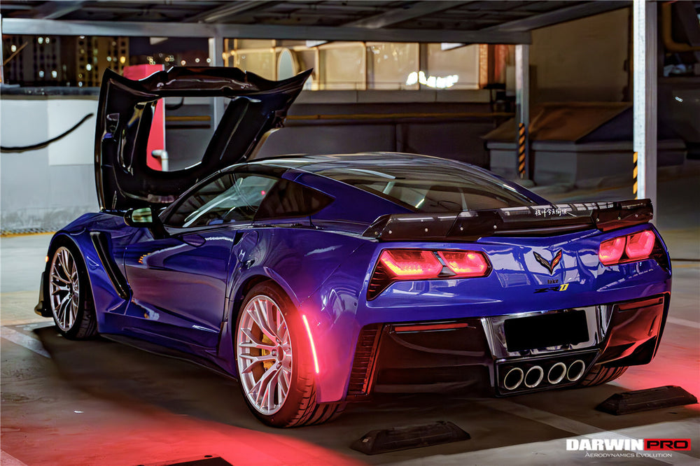 2013-2019 Corvette C7 Z51 Convert ZR1 Style Full Body Kit - DarwinPRO Aerodynamics