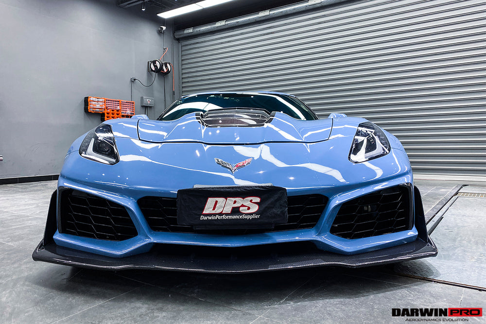 Kit de carrocería delantera estilo ZR1 para Corvette C7 Z51 Convert 2013-2019