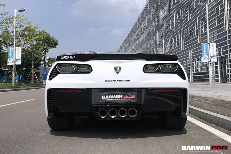 Kit de carrocería trasera completa estilo Grandsport Z06 para Corvette C7 Z51 2013-2019