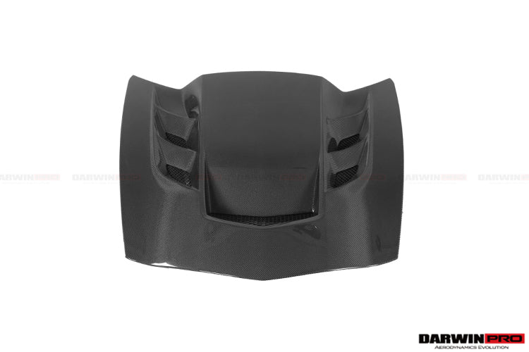 DarwinPRO 2013-2019 Corvette Z06 Grandsport BKSS Style Carbon Fiber Hood - DarwinPRO Aerodynamics