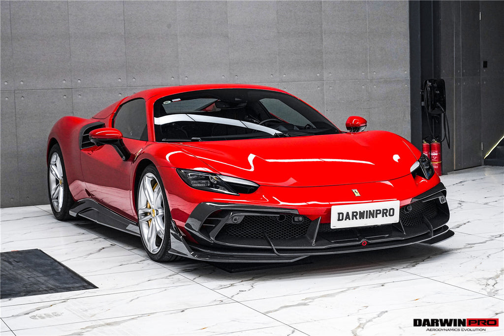 Ferrari Splitter DarwinPRO 2022-2026 Ferrari 296 GTB GTS Type F171 iMP Carbon Fiber ...