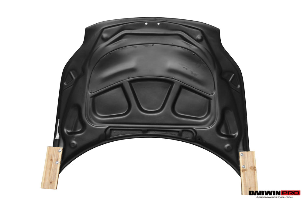 DarwinPRO 2010-2015 Ferrari 458 Coupe  Spider BKSS Style Carbon Fiber Hood and Partial Carbon Fiber Front bumper - DarwinPRO Aerodynamics