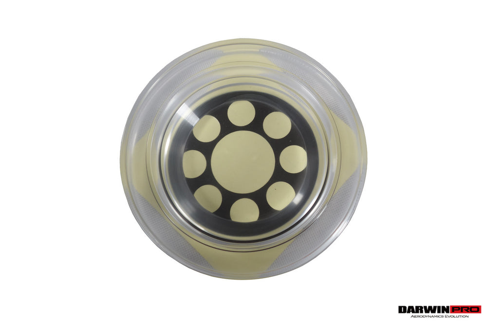 DarwinPRO 2010-2015 Ferrari 458 Coupe BKSS Style Partial Carbon Fiber Rear Bumper And Carbon Fiber Trunk With Tail Light Cover - DarwinPRO Aerodynamics