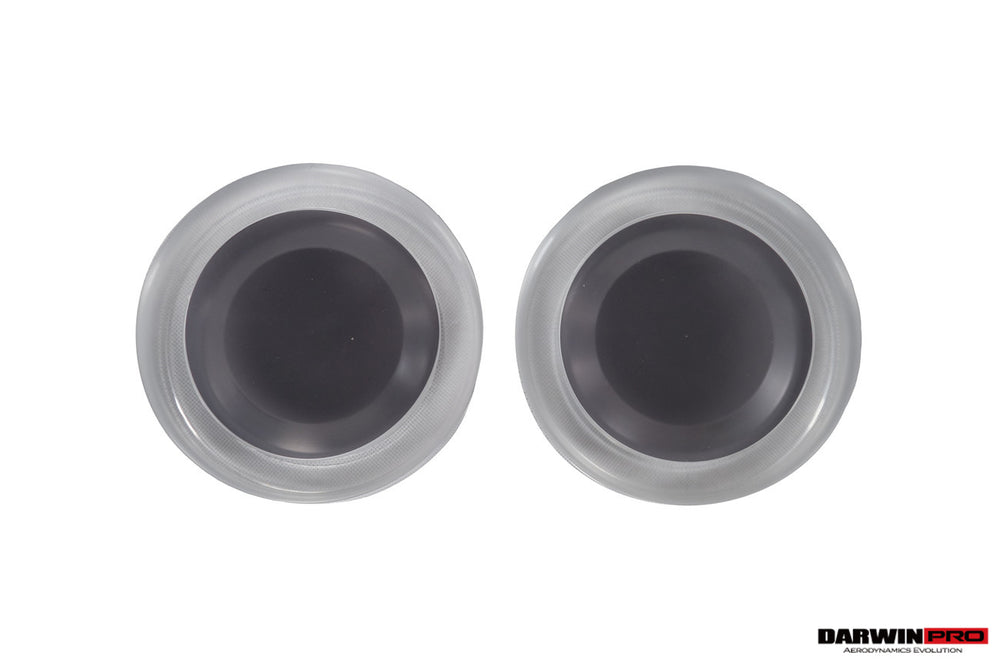 DarwinPRO 2010-2015 Ferrari 458 Coupe BKSS Style Partial Carbon Fiber Rear Bumper And Carbon Fiber Trunk With Tail Light Cover - DarwinPRO Aerodynamics