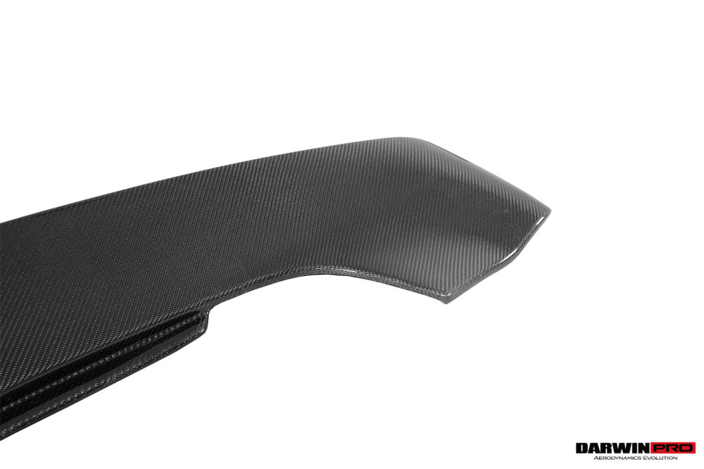 DarwinPRO 2010-2015 Ferrari 458 Spider BKSS Style Partial Carbon Fiber Rear Bumper And Carbon Fiber Trunk With Tail Light Cover - DarwinPRO Aerodynamics