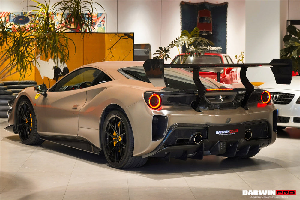 DarwinPRO 2015-2020 Ferrari 488 GTB Spider Challenge Evo Modena Style Side Skirts