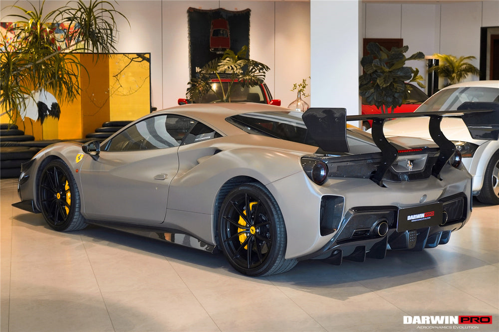 2015-2020 Ferrari 488 GTB Partial Rear Bumper With Deck Lid Wing and ...