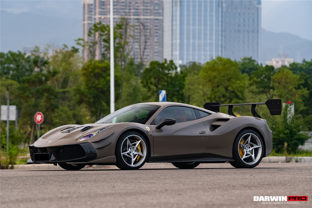 DarwinPRO 2015-2020 Ferrari 488 GTB Spider Challenge Evo Modena Style Side Skirts