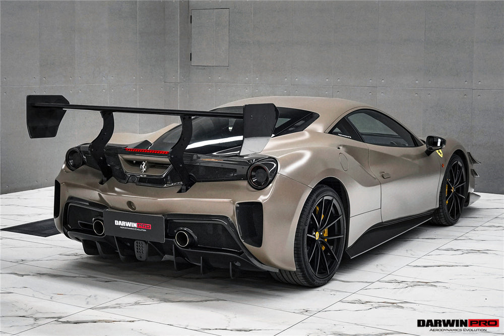 DarwinPRO 2015-2020 Ferrari 488 GTB Spider Challenge Evo Modena Style Side Skirts