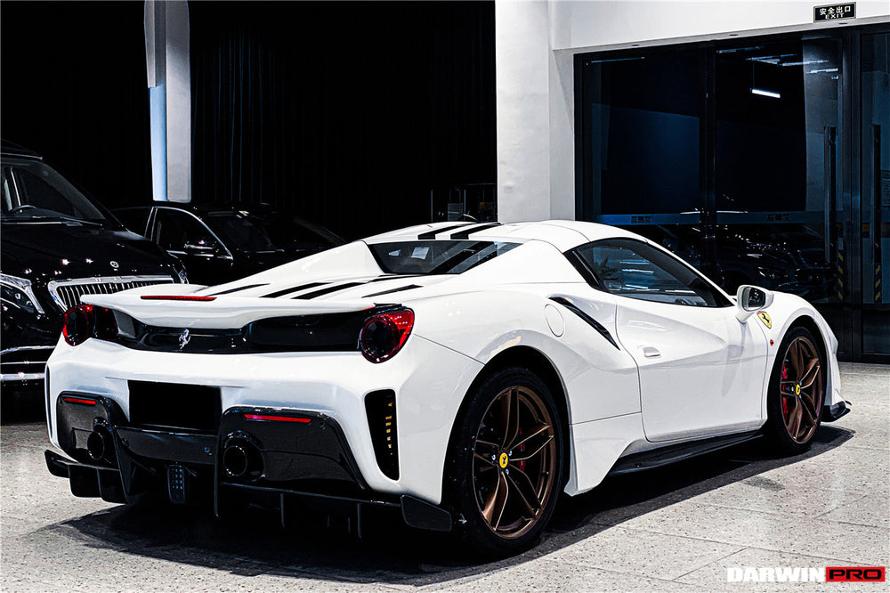 2015-2020 Ferrari 488 GTB | Spider Pista Style Carbon Fiber Full Body Kit