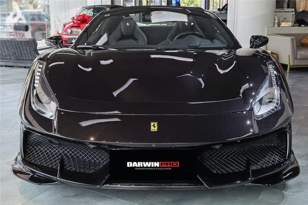 2015-2020 Ferrari 488 GTB | Spider Pista Style Carbon Fiber Full Body Kit