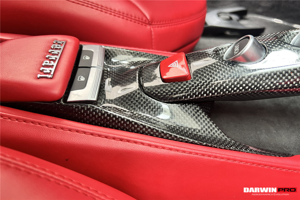 2015-2020 Ferrari 488 Dry Carbon Fiber Bridge Support & Windows ...