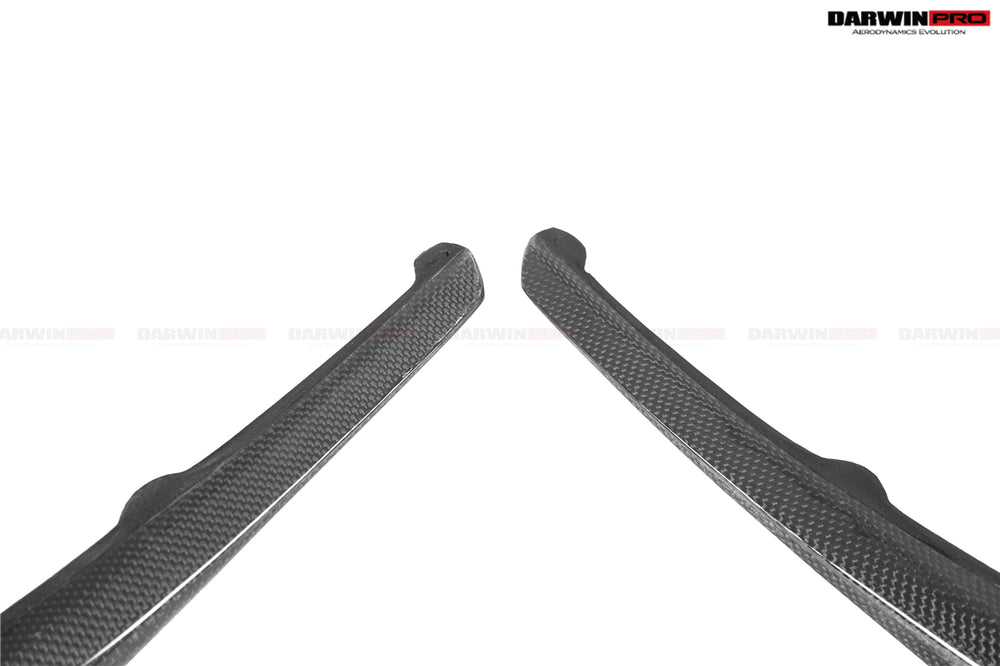 2018-2022 Ferrari 488 Pista Carbon Fiber Front Bumper Vent Canards