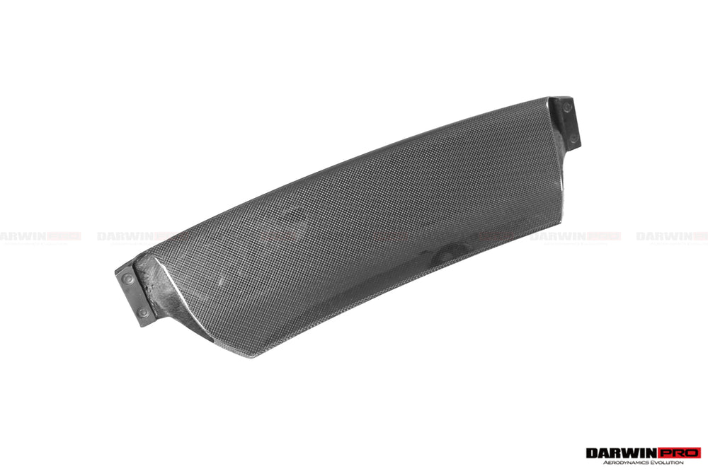 2018-2022 Ferrari 488 Pista Carbon Fiber Front Bumper Low Center Chin Splitter