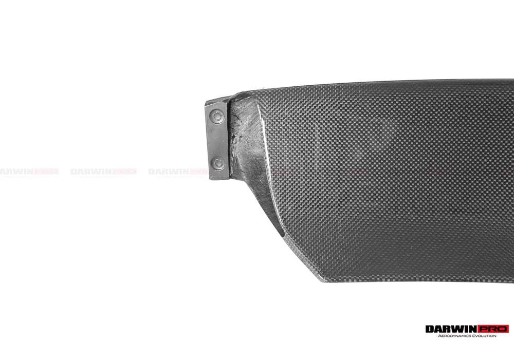 2018-2022 Ferrari 488 Pista Carbon Fiber Front Bumper Low Center Chin Splitter