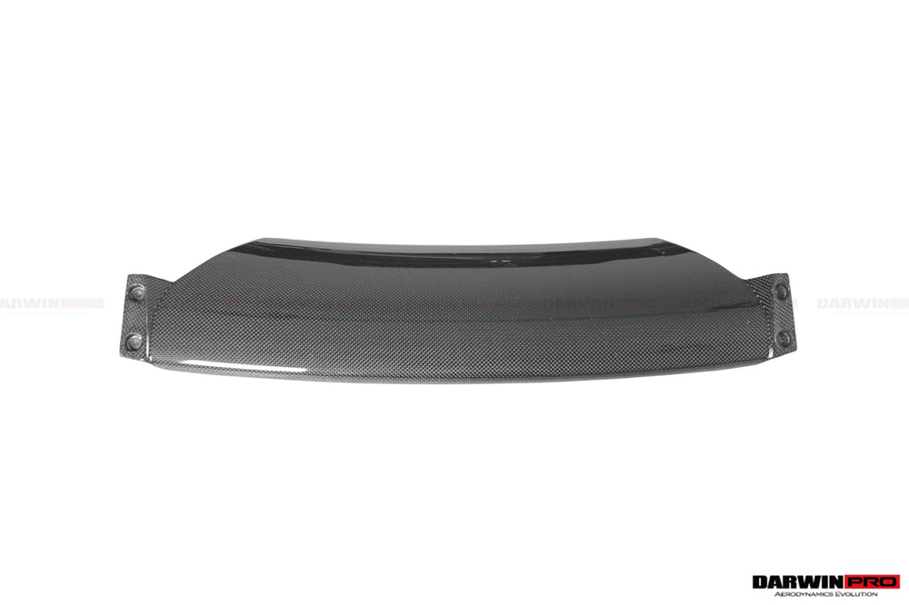 2018-2022 Ferrari 488 Pista Carbon Fiber Front Bumper Low Center Chin Splitter