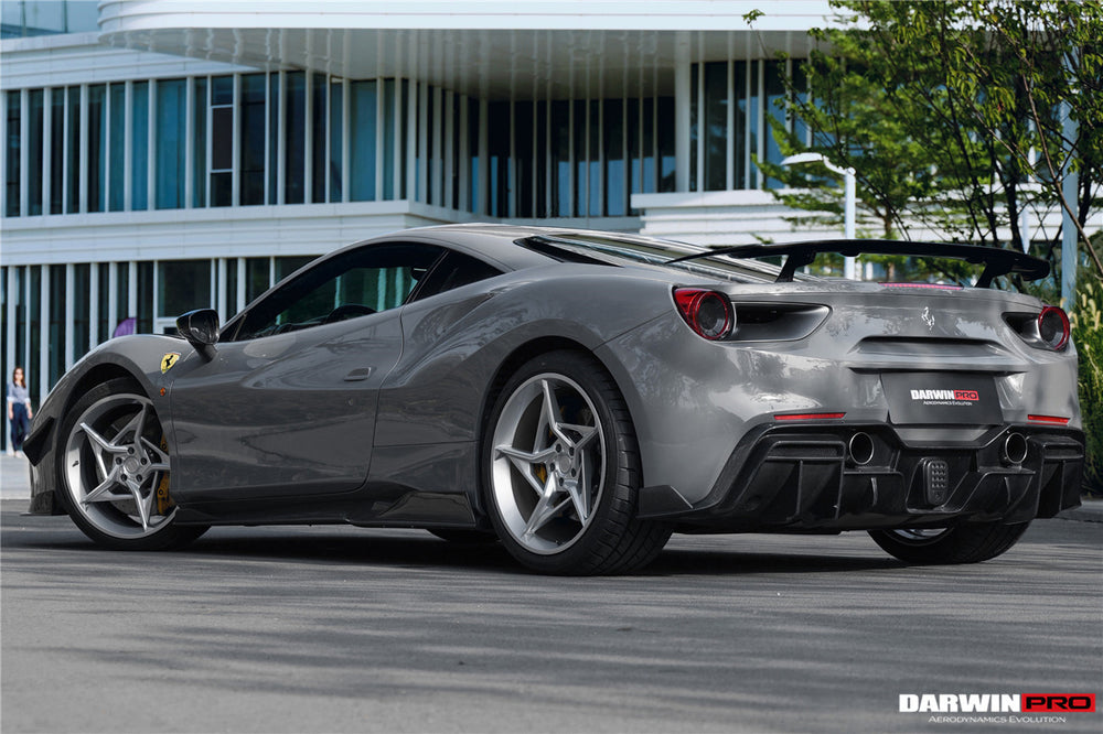 DarwinPRO 2015-2020 Ferrari 488 GTB & Spider iMP-Performance Carbon Fiber Rear Diffuser