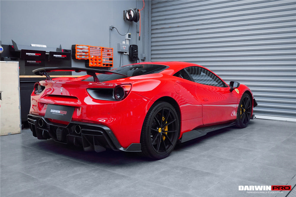 DarwinPRO 2015-2020 Ferrari 488 GTB & Spider iMP-Performance Carbon Fiber Rear Diffuser