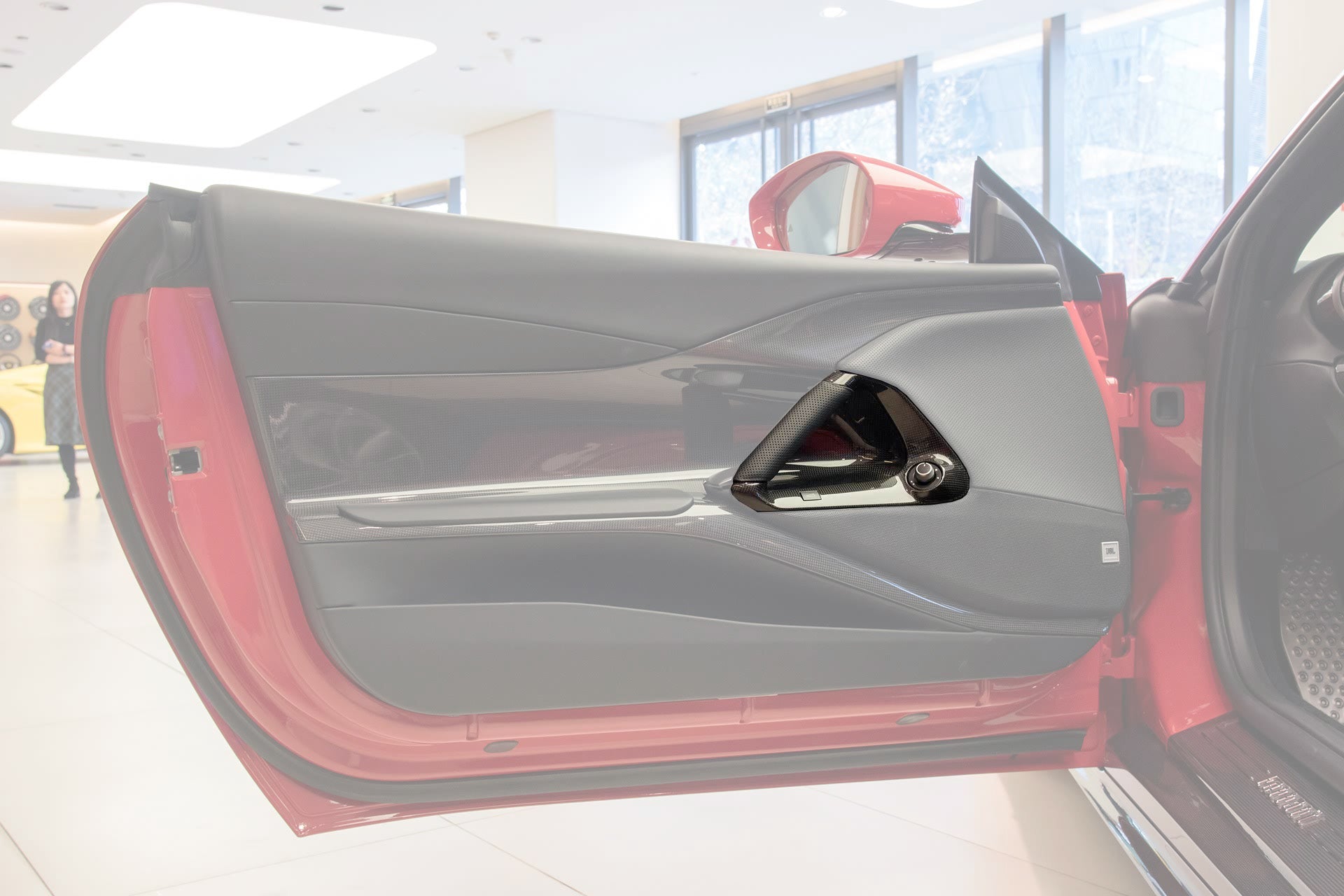 2017-2026 Ferrari 812 Superfast & GTS Dry Carbon Fiber Door Handle