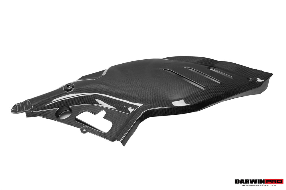 DarwinPRO 2023-2025 Ferrari Purosangue FUV Type F175 OEM Style Dry Carbon Fiber Inner Engine Cover (1PCS)