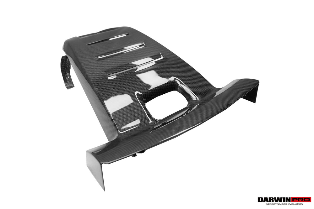 DarwinPRO 2023-2025 Ferrari Purosangue FUV Type F175 OEM Style Dry Carbon Fiber Inner Center Engine Cover