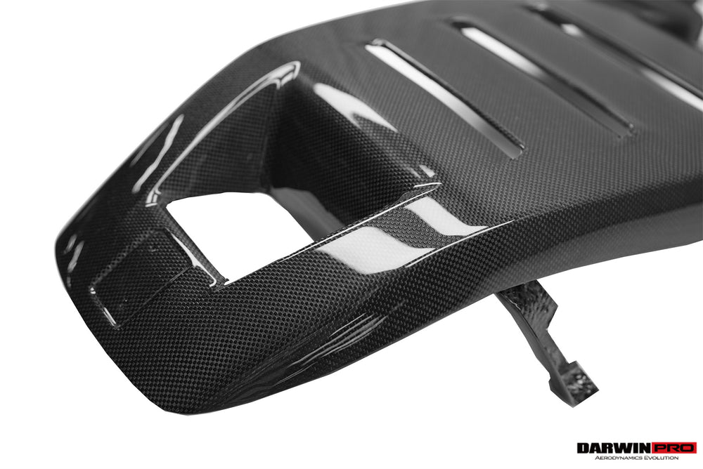 DarwinPRO 2023-2025 Ferrari Purosangue FUV Type F175 OEM Style Dry Carbon Fiber Inner Center Engine Cover