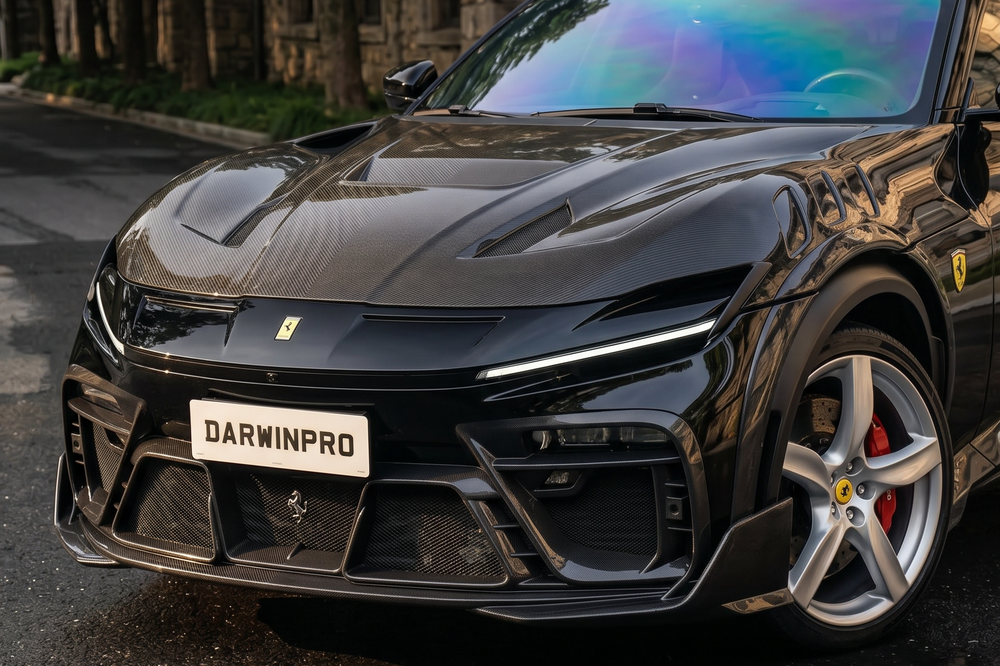 2023-UP Ferrari Purosangue F175 Partial Carbon Fiber Body Kit DarwinPRO ...