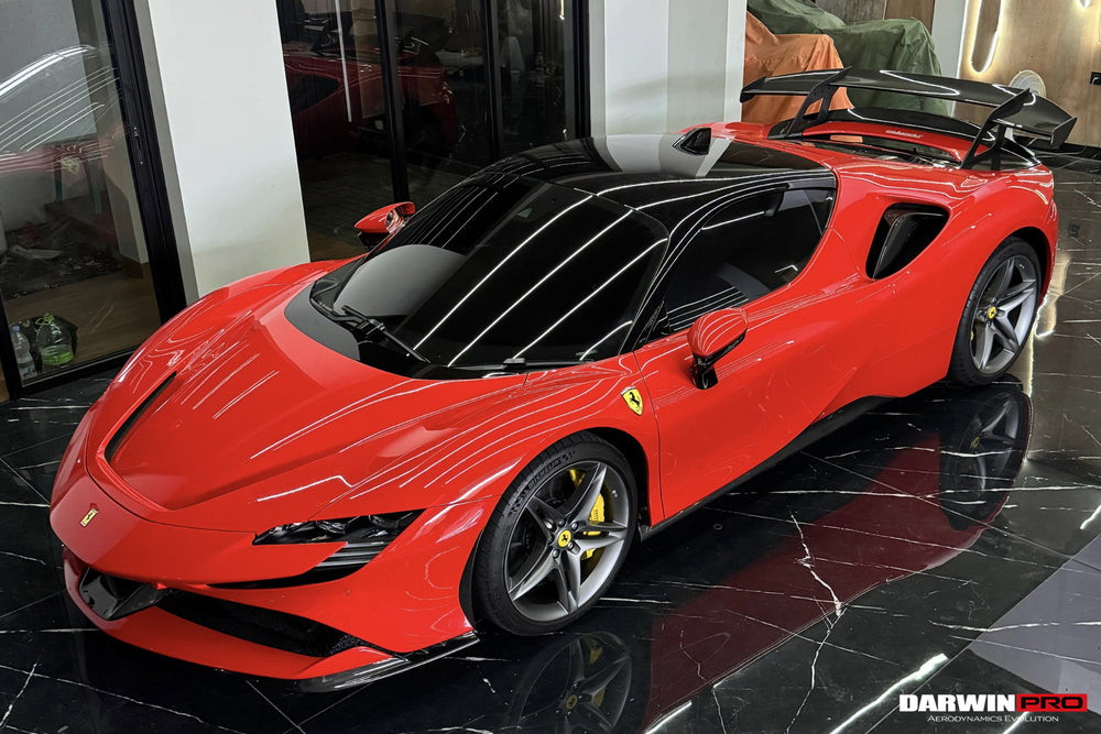 2020-UP Ferrari SF90 Stradale Autoclave Carbon Fiber Wing with