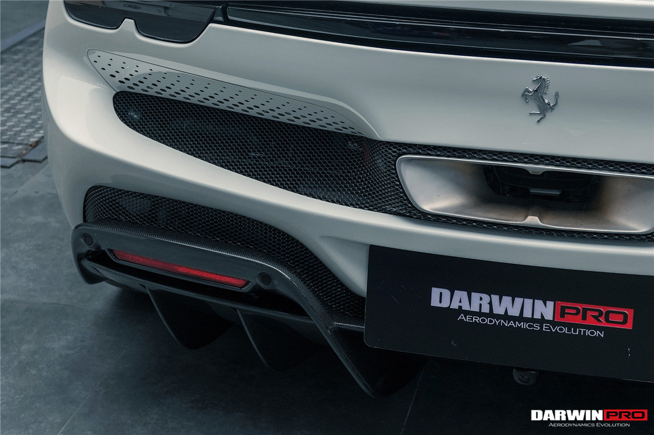 2022-2026 Ferrari 296 GTB & GTS (Type F171) OE Style Carbon Fiber Rear ...