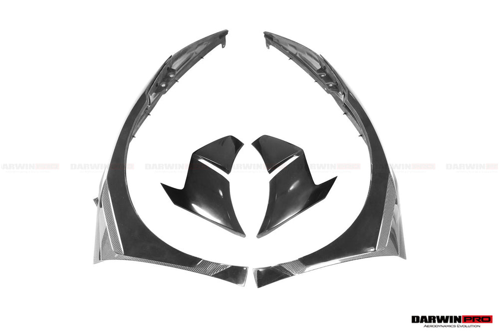 DarwinPRO 2019-2023 Lamborghini Huracan EVO Coupe Only BKSSII Style Full Wide Body Kit - DarwinPRO Aerodynamics