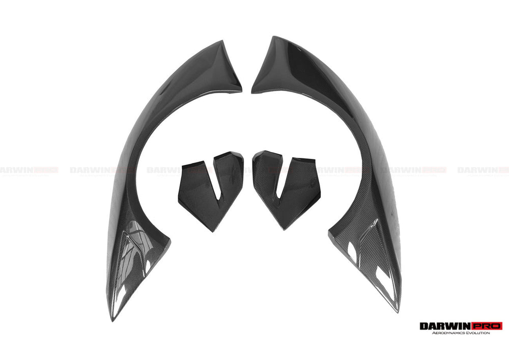 DarwinPRO 2015-2019 Lamborghini Huracan LP610 LP580 Coupe Only BKSSII Style Full Wide Body Kit - DarwinPRO Aerodynamics