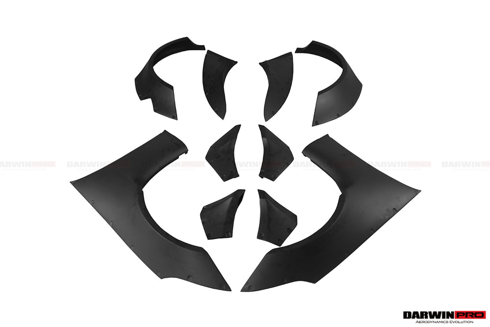 2010-2013 Infiniti G25 G37 Sedan BKSS Style Wide Fender Flares